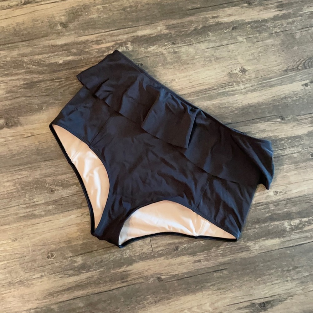 Kortnie Jean Peplum Swimmer bottoms XXL